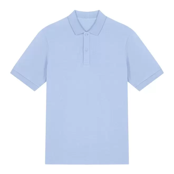 POLO MIXTE COULEUR PERSONNALISE 'PREPSTER 2.0' - bleu ciel