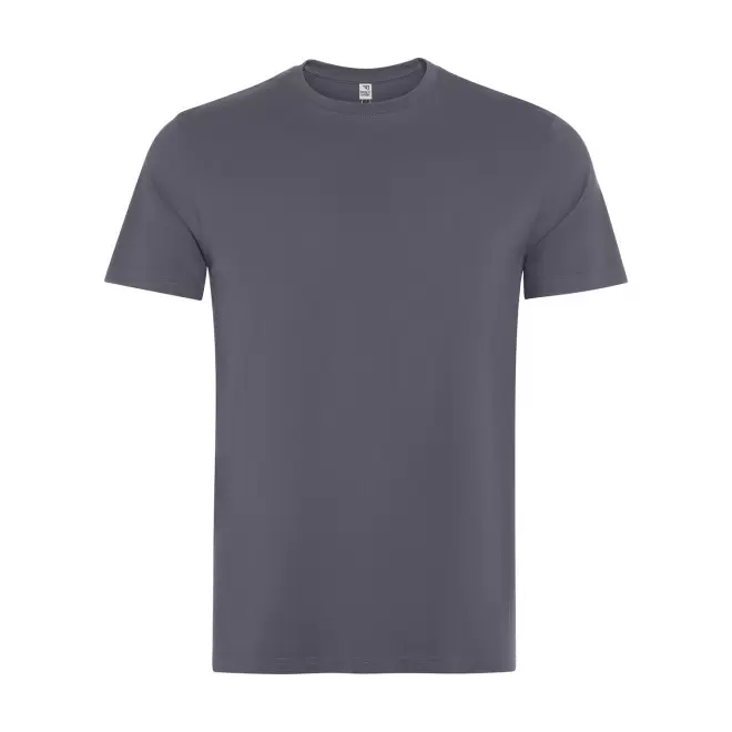 TEE-SHIRT MIXTE COULEUR PERSONNALISE 'KUTTA' - gris foncé