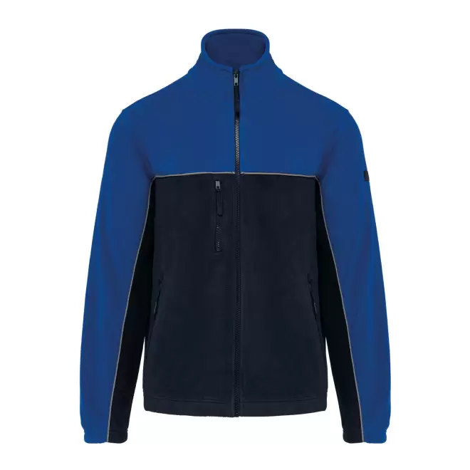 BODYWARER POLAIRE MIXTE PERSONNALISE 'WORKSHARP' - marine/royal