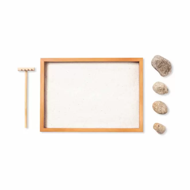 MINI JARDIN ZEN PERSONNALISE 'ALINA' - bois