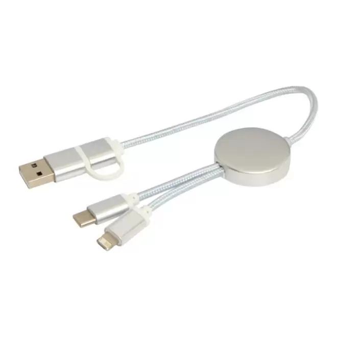 RAPIDE 4J - CABLE PERSONNALISE 'ONTARIA COURT ALU RCS' - argenté