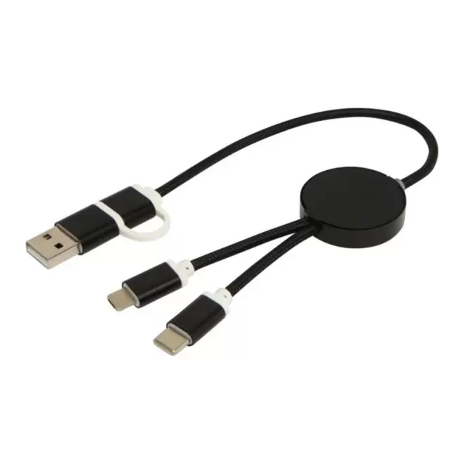 RAPIDE 4J - CABLE PERSONNALISE 'ONTARIA COURT ALU RCS' - noir