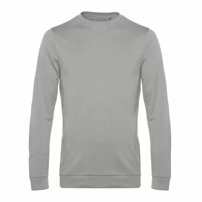 SWEAT COL ROND HOMME PERSONNALISABLE 'TERRY' - gris