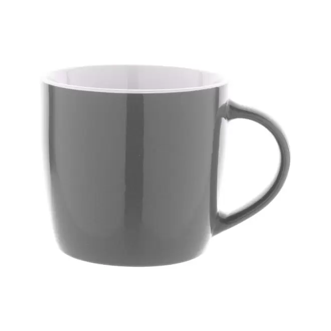 MUG CERAMIQUE 370ML PERSONNALISABLE 'MERAG' - gris