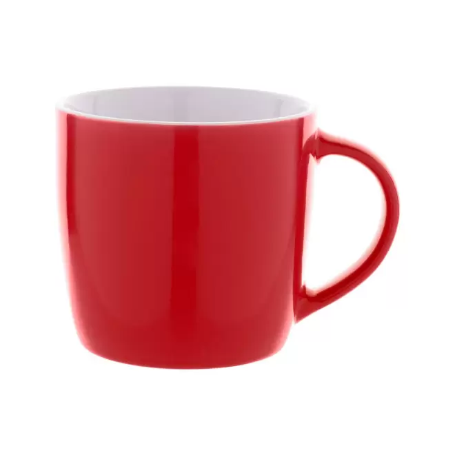MUG CERAMIQUE 370ML PERSONNALISABLE 'MERAG' - rouge