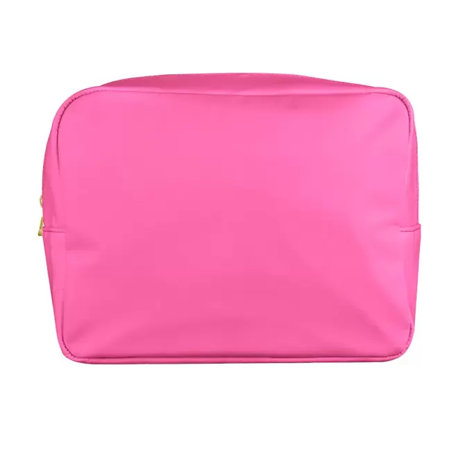 TROUSSE EN NYLON FLASHY PERSONNALISABLE 'CONSTELLA' - rose