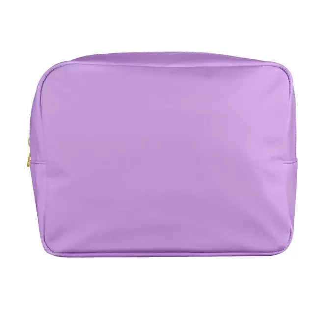 TROUSSE EN NYLON FLASHY PERSONNALISABLE 'CONSTELLA' - violet