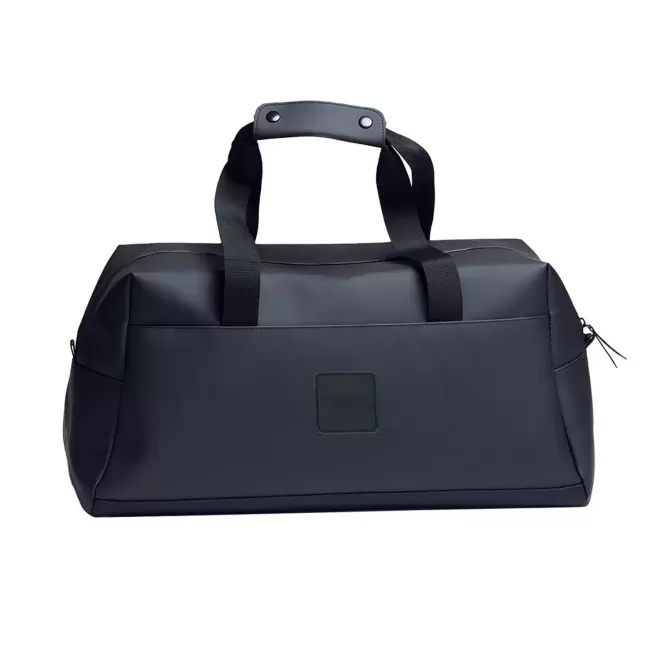 SAC DE VOYAGE PERSONNALISABLE EN PU 'SIMON' - noir