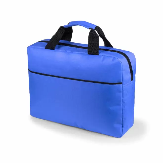 SACOCHE PORTE DOCUMENT PERSONNALISABLE 'HENRIETTE' - bleu