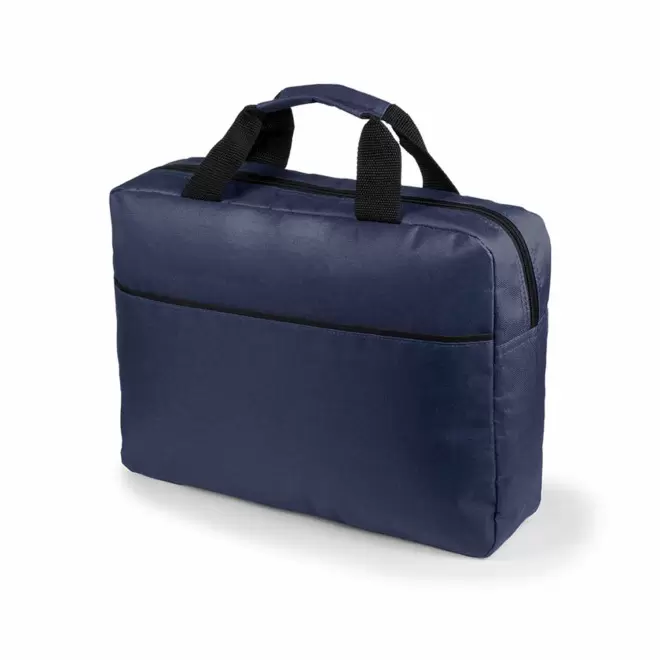 SACOCHE PORTE DOCUMENT PERSONNALISABLE 'HENRIETTE' - bleu marine