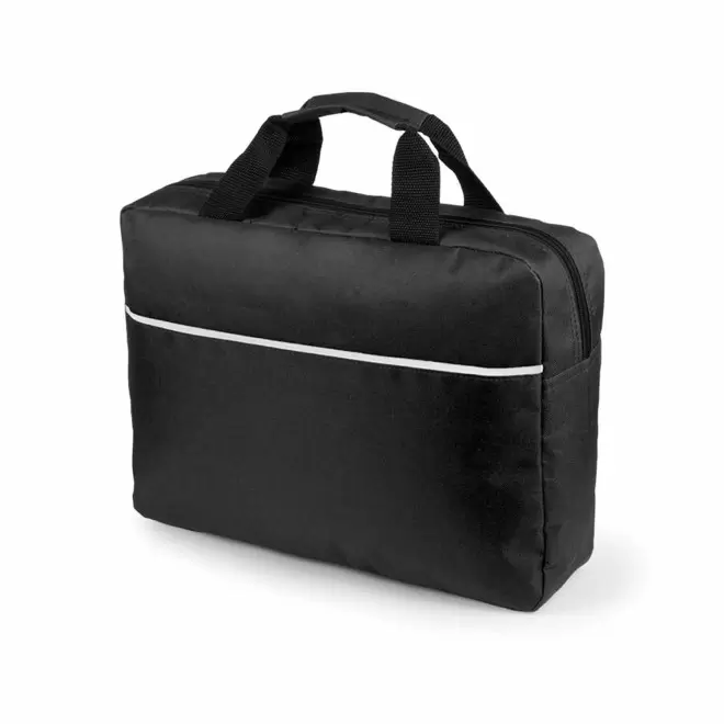 SACOCHE PORTE DOCUMENT PERSONNALISABLE 'HENRIETTE' - noir