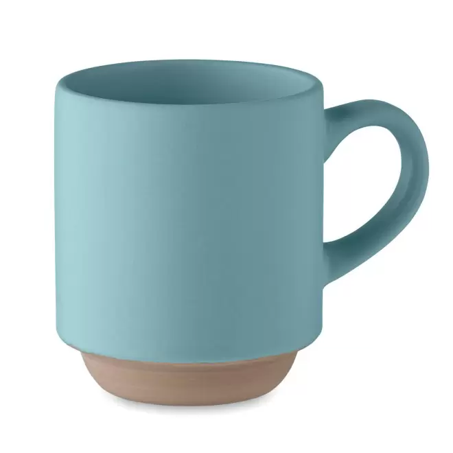 TASSE CERAMIQUE 170 ML PERSONNALISABLE 'BALOW' - bleu clair