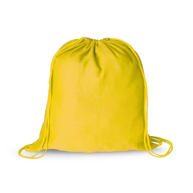 SAC A DOS CORDE COTON PERSONNALISABLE 'RHIDA COULEUR' - jaune