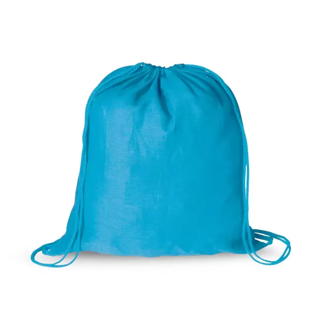 SAC A DOS CORDE COTON PERSONNALISABLE 'RHIDA COULEUR' - bleu clair