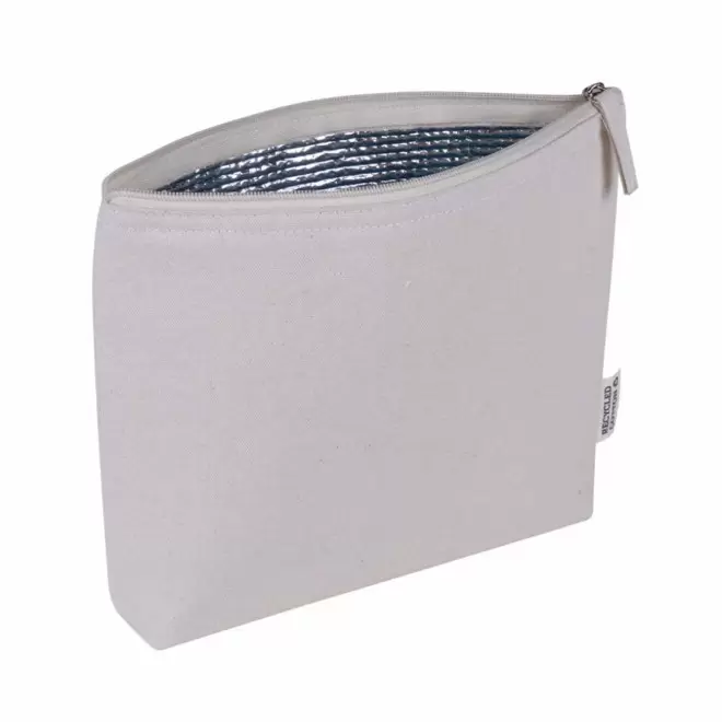 TROUSSE ISOTHERME EN COTON PERSONNALISABLE 'ANXY' - naturel