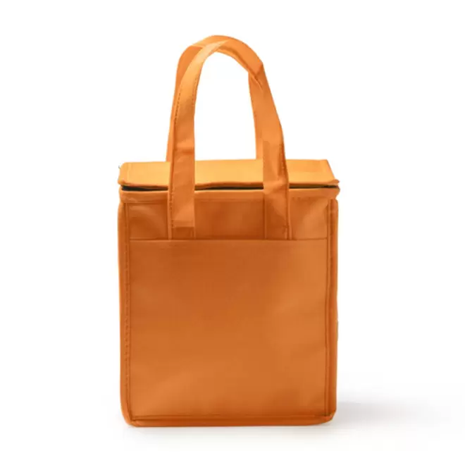 SAC ISOTHERME NON TISSE PERSONNALISABLE 'MALIKTA' - orange