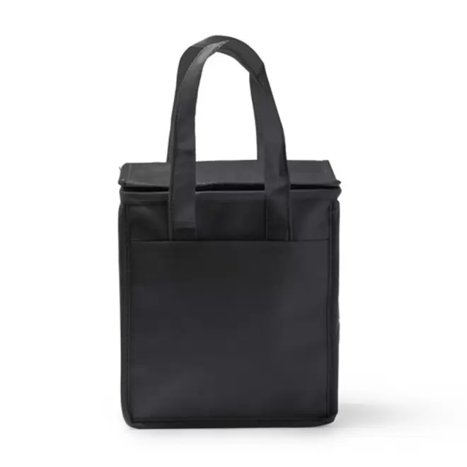 SAC ISOTHERME NON TISSE PERSONNALISABLE 'MALIKTA' - noir