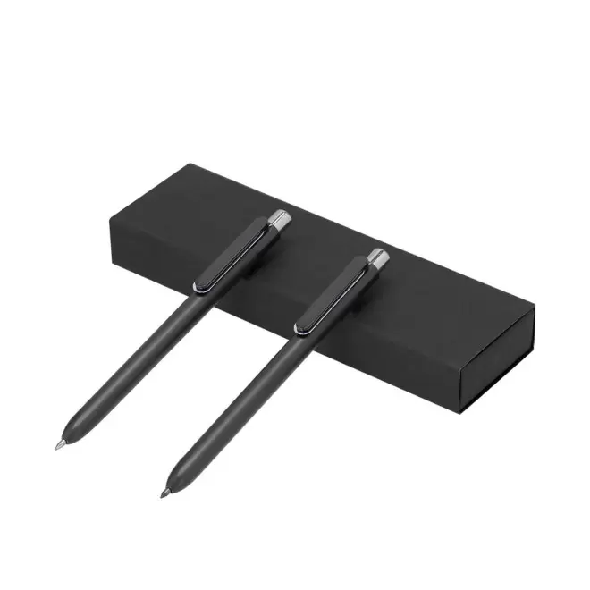 PARURE RECYCLEE PERSONNALISEE 'BASILE' - noir