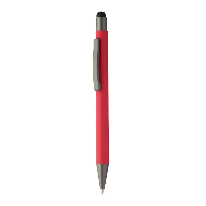 STYLO/STYLET PERSONNALISABLE 'SOFTLY TOUCH RECYCLE' - rouge