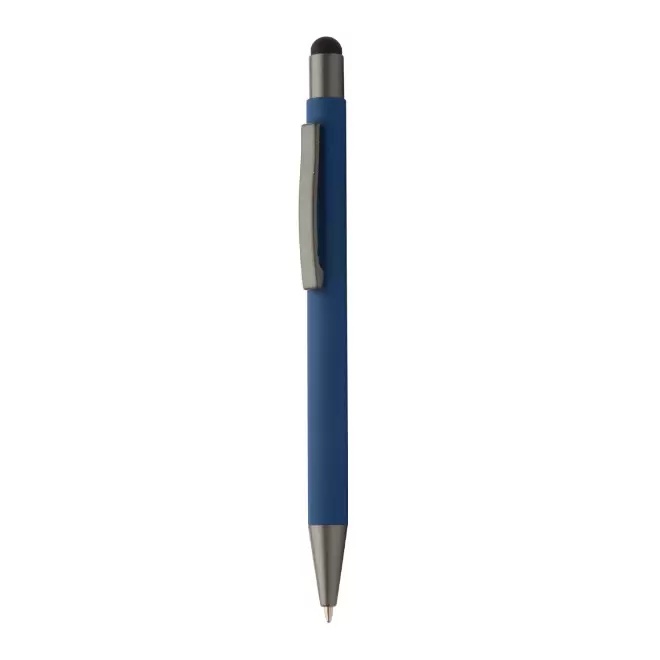 STYLO/STYLET PERSONNALISABLE 'SOFTLY TOUCH RECYCLE' - bleu