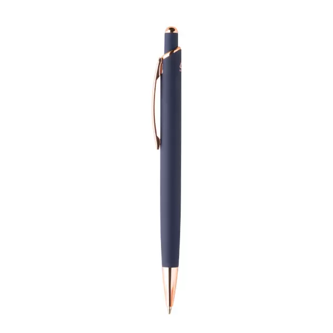 STYLO PERSONNALISABLE EN ALUMINIUM RECYCLE 'QUEEN' - bleu