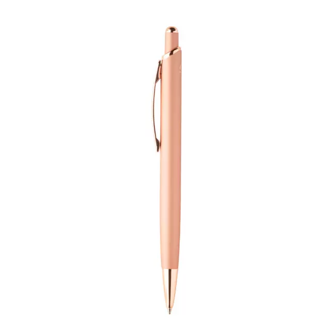 STYLO PERSONNALISABLE EN ALUMINIUM RECYCLE 'QUEEN' - rose