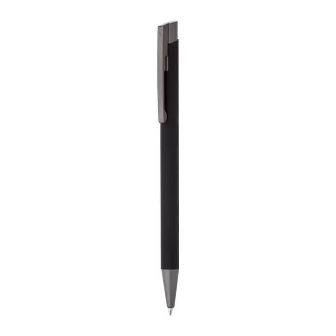 STYLO EN ALUMINIUM FIN PERSONNALISE 'MELEIS' - noir