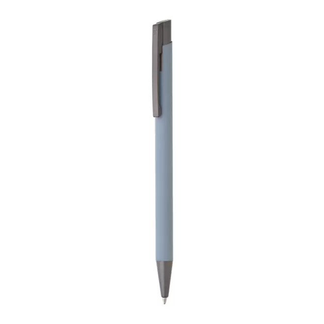 STYLO EN ALUMINIUM FIN PERSONNALISE 'MELEIS' - gris