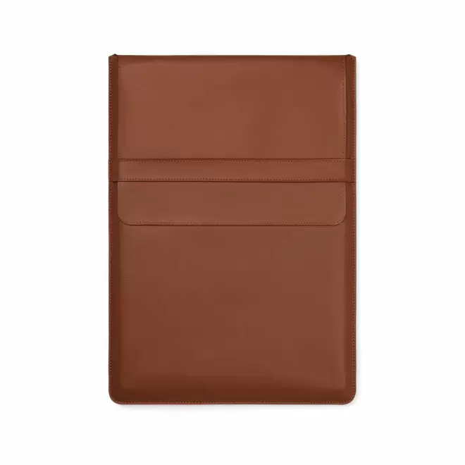 POCHETTE ORDINATEUR PERSONNALISABLE 'MOTILO 16"' - marron