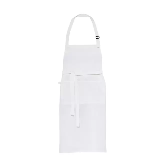 TABLIER LONG PERSONNALISABLE 'TIMEO 150' - blanc