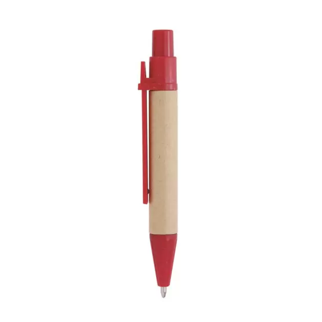 STYLO CARTON RECYCLE PERSONNALISE 'MINI STYLECO' - rouge