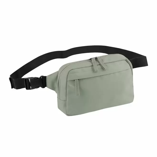 SAC BANANE CROSSBODY RPET PERSONNALISABLE 'CROSBO' - vert pastel