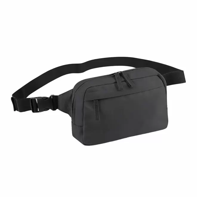 SAC BANANE CROSSBODY RPET PERSONNALISABLE 'CROSBO' - anthracite
