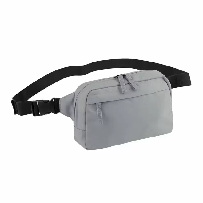 SAC BANANE CROSSBODY RPET PERSONNALISABLE 'CROSBO' - gris clair