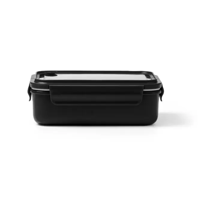 LUNCH BOX COMPARTIMENTE 1.3L PERSONNALISEE 'NOUZ' - noir