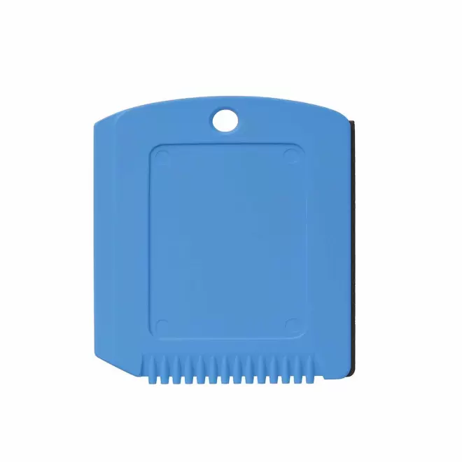 GRATTOIR PARE-BRISE PERSONNALISABLE 'ALPHA RPET' - bleu
