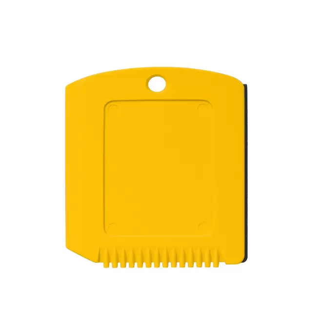 GRATTOIR PARE-BRISE PERSONNALISABLE 'ALPHA' - jaune