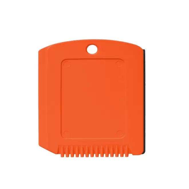 GRATTOIR PARE-BRISE PERSONNALISABLE 'ALPHA' - orange