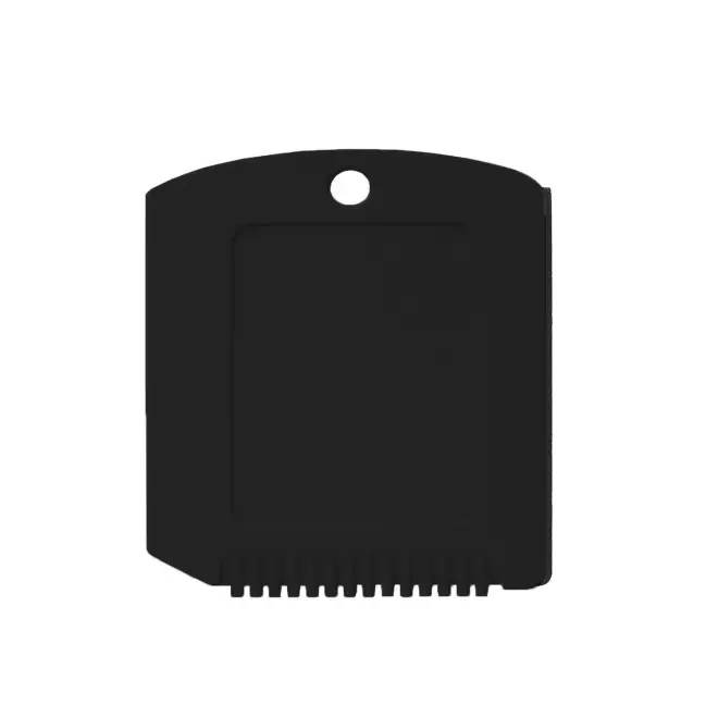 GRATTOIR PARE-BRISE PERSONNALISABLE 'ALPHA' - noir