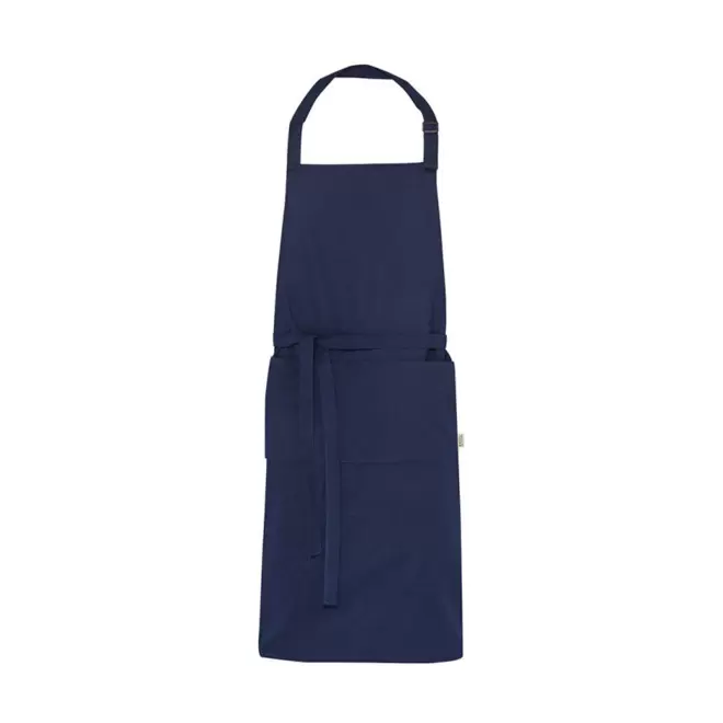 TABLIER LONG PERSONNALISABLE 'TYLER 180' - bleu marine