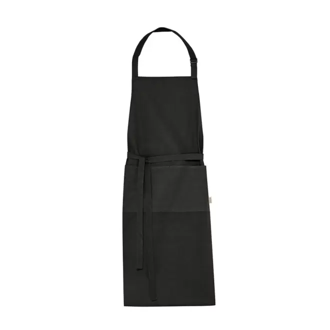TABLIER LONG PERSONNALISABLE 'TYLER 180' - noir