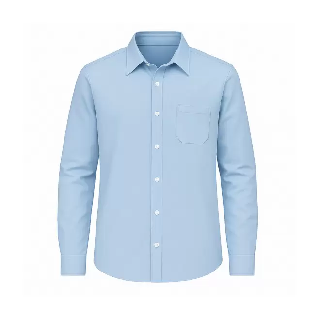 CHEMISE HOMME PERSONNALISABLE MADE IN FRANCE 'KANT' - bleu ciel