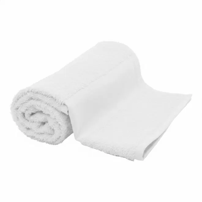 SERVIETTE EPONGE PERSONNALISABLE 'LIBERON 50X100' - blanc