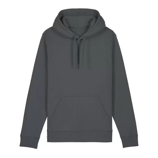 SWEAT-SHIRT CAPUCHE MIXTE PERSONNALISE 'DRUMMER 2.0' - gris anthracite