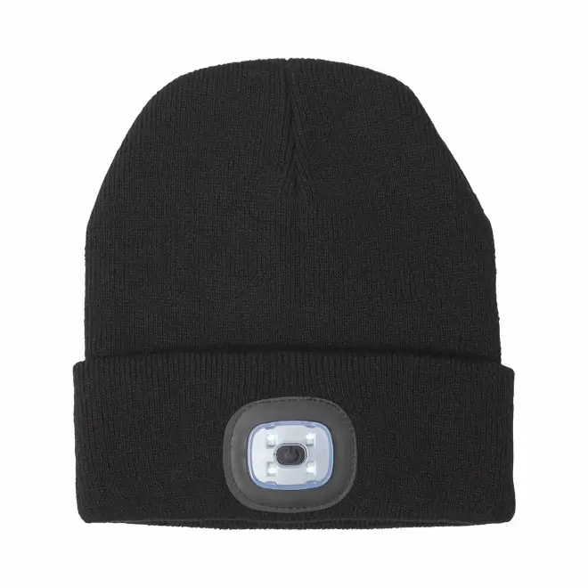 BONNET LED PERSONNALISBLE 'BOLIGHT PILES' - noir