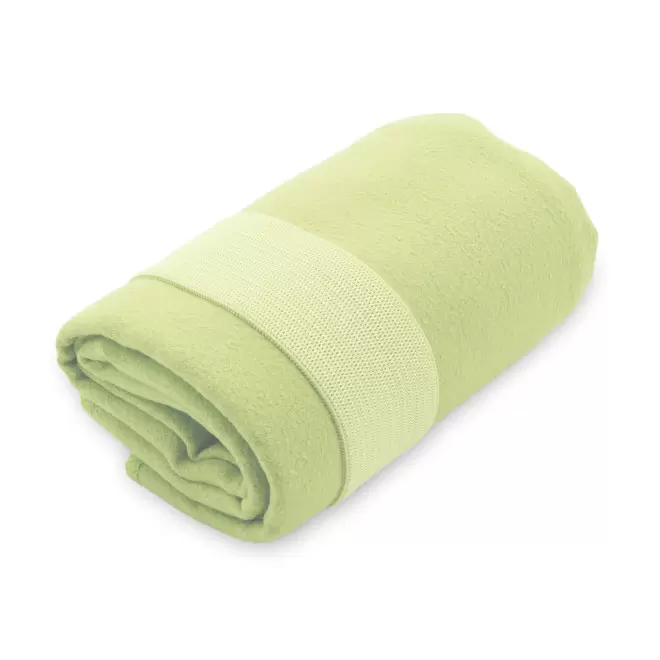 SERVIETTE MICROFIBRE PERSONNALISEE 'MELLOW 30X50' - vert pomme