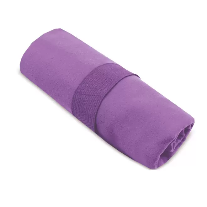 SERVIETTE PUBLICITAIRE MICROFIBRE 'MELLOW 40X90' - violet