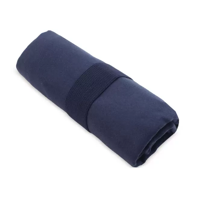 SERVIETTE PUBLICITAIRE MICROFIBRE 'MELLOW 40X90' - bleu marine