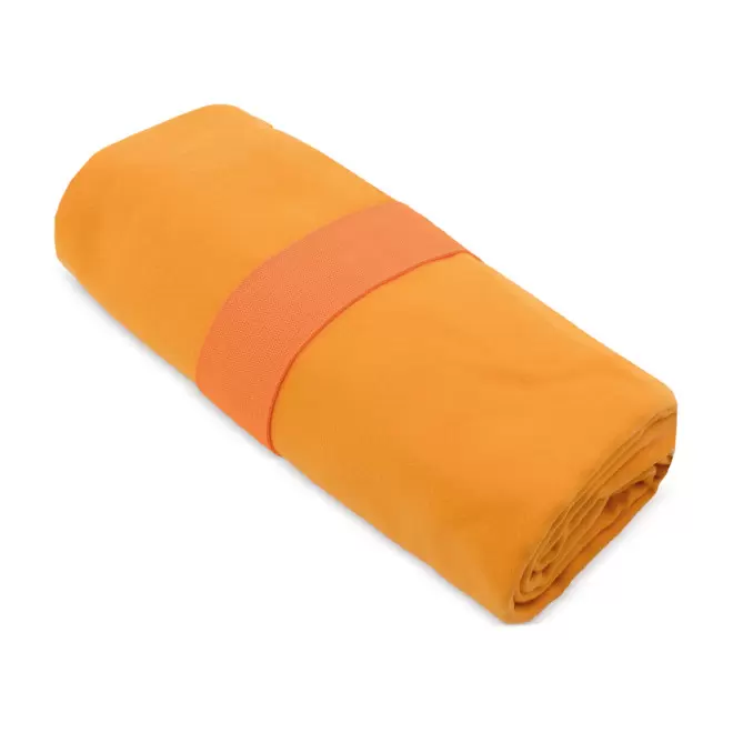 SERVIETTE PUBLICITAIRE MICROFIBRE 'MELLOW 40X90' - orange