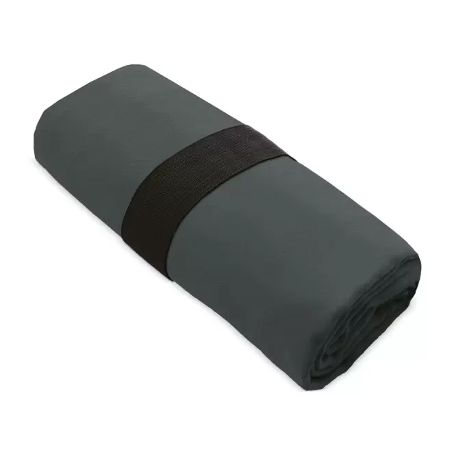 SERVIETTE PUBLICITAIRE MICROFIBRE 'MELLOW 40X90' - noir